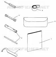 KIT DE HERRAMIENTA 500 EFI 0942774 and EFI SKS 0942574 (4924982498018A)