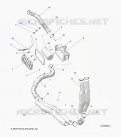ENGINE, TOMA DE AIRE SYSTEM