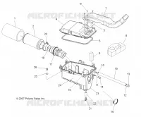 MOTOR, TOMA DE AIRE SYSTEM