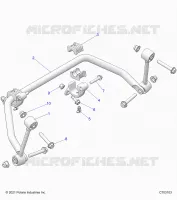 SUSPENSION, FRONT, BARRA ESTABILIZADORA