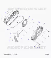 TREN, CLUTCH COVER, INNER/OUTER
