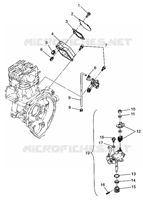 BOMBA DE ACEITE Sportsman 400L W97AC38C (4939673967D004)