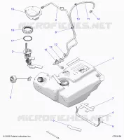 SISTEMA DE COMBUSTIBLE, FUEL TANK
