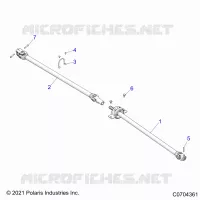 TREN, FRONT PROP SHAFT