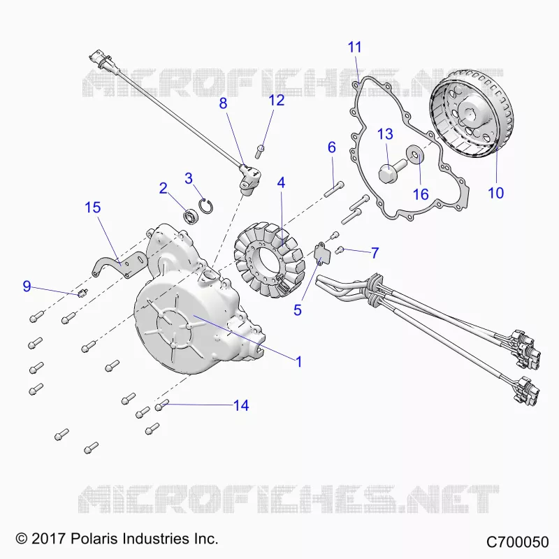 ENGINE, STATOR AND FLYRUEDA