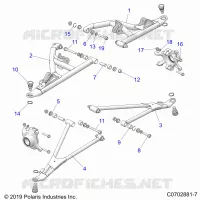 SUSPENSIÃ“N DELANTERA CONTROL ARMS