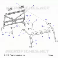 CHASSIS, CAB BASTIDOR