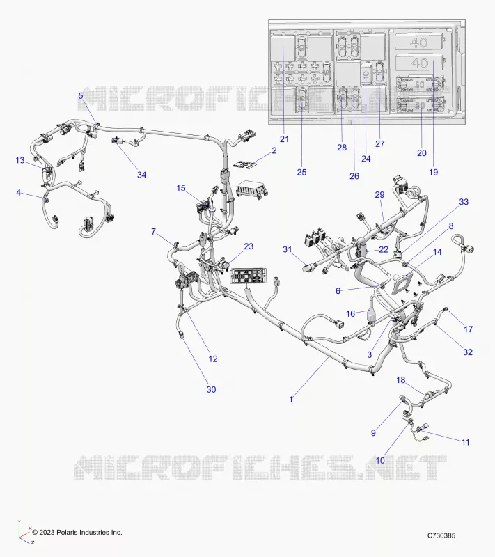 ELECTRICA, WIRE HARNESS