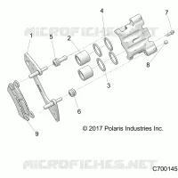 FRENO TRASERO CALIPER
