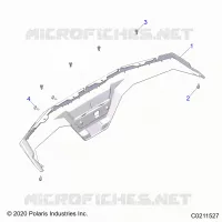 CARROCERÍA POSTERIOR BUMPER