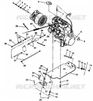 MONTAJE DEL MOTOR CLASSIC TOURING E942875 (49274027400032)