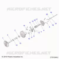 TREN, PRIMARY CLUTCH