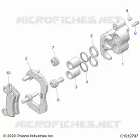BRAKES, PINZA TRASERA