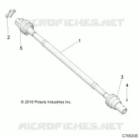 TREN, REAR PROP SHAFT