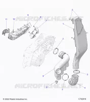 TREN, CLUTCH COVER DUCTING