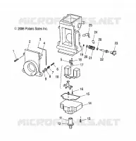MOTOR, CARBURADOR, LOWER