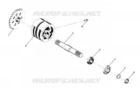 CONJUNTO DE TENSION DELANTERA P/N 1380024 250 4x4 / W928127 (4922872287B002)