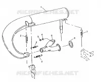 SISTEMA DE ESCAPE 500 INDY 0982764(A)(B) and EUROPEAN 500 INDY E982764A (4942104210C005)