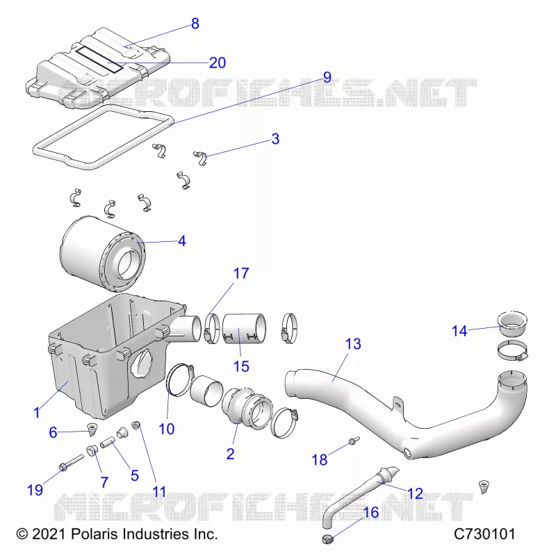 ENGINE, TOMA DE AIRE SYSTEM