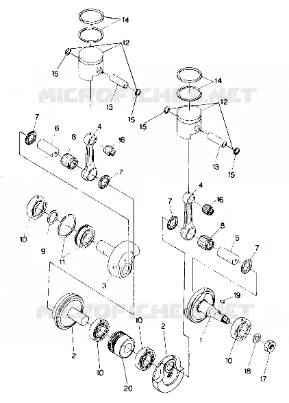 PISTÓN AND CIGUEÑAL SUPERTRAK (4919291929027A)