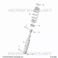 SUSPENSION TRASERA SHOCKS