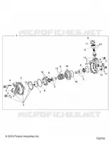 TREN, FRONT GEARCASE