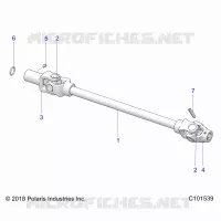 TREN, FRONT PROP SHAFT
