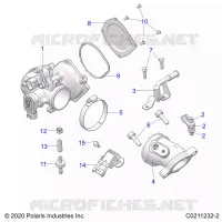 ENGINE, CUERPO DE MARIPOSA AND FUEL RAIL
