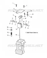 MOTOR, CARBURADOR, UPPER