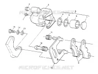 MONTAJE DE FRENO DELANTERA 2x4 400L W947540 (4926752675B003)