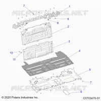 CARROCERÍA POSTERIOR CLOSEOFF, CENTER PANELS