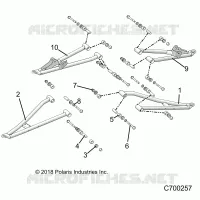 SUSPENSIÃ“N DELANTERA CONTROL ARMS