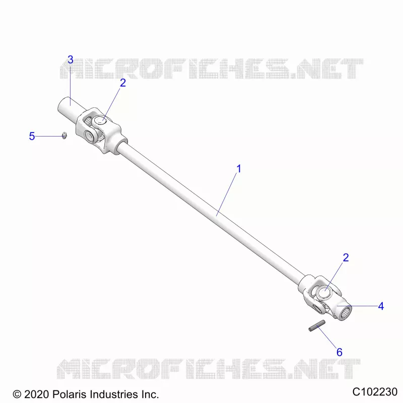 TREN, FRONT PROP SHAFT