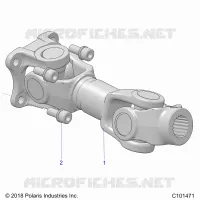 DRIVE TRAIN, PROP EJE TRASERO