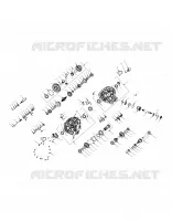 DRIVE TRAIN, PRINCIPAL GEARCASE INTERNALS