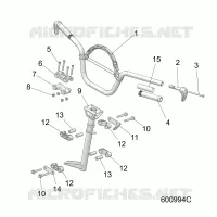 STEERING, SOPORTE DE MANILLAR