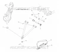 SUSPENSION, A-ARM and PUNTAL MOUNTING