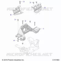 CHASIS, BULKHEAD AND FRONT CAB SUPPORT