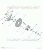 GOBIERNO, FRONT HUB AND SPINDLE