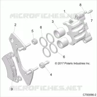 FRENO FRONTAL CALIPER