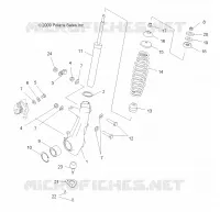 SUSPENSION, PUNTAL DELANTERO