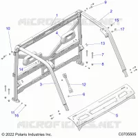 CHASSIS, CAB BASTIDOR