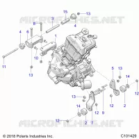 MOTOR, MOUNTING