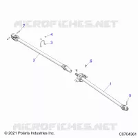 TREN, FRONT PROP SHAFT