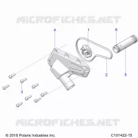 MOTOR, WATERPUMP IMPELLER AND COVER