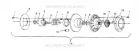 accionado de embrague XLT RMK 0960956, XLT SKS 0960556 and EUROPEAN XLT SKS E960556 (4931813181C004)