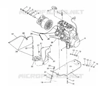 MONTAJE DEL MOTOR 440 / 0930760 and 440 SKS / 0930560 (4922932293025A)