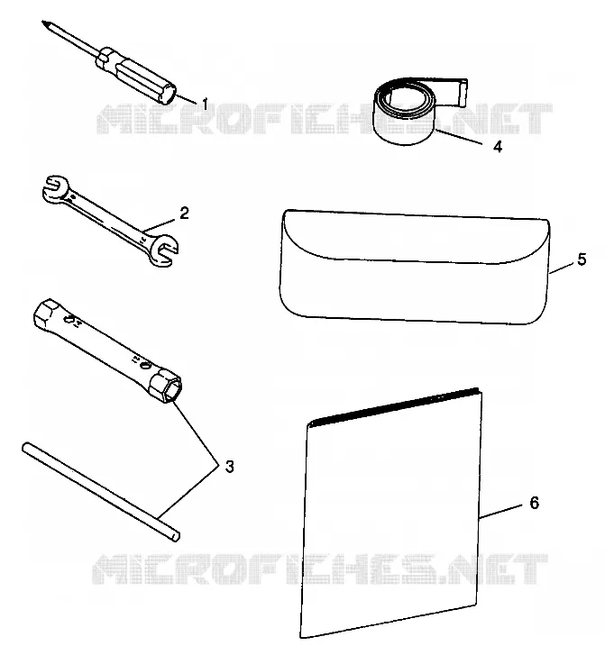 KIT DE HERRAMIENTA ULTRA 0976778 and EUROPEAN ULTRA E976778 (4938053805C005)