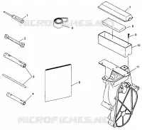 KIT DE HERRAMIENTA CLASSIC TOURING 0973365 and EUROPEAN CLASSIC TOURING E973365 (4938493849C007)