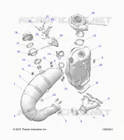ENGINE, SISTEMA DE ESCAPE AND TURBO ASM.